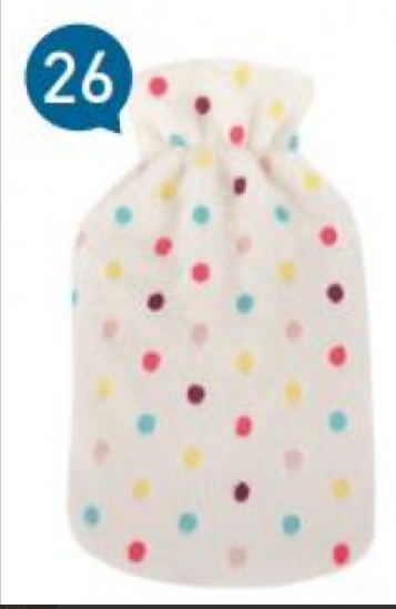 SÖNGER Bouillotte à mâcher naturelle en pelucheb 2l Punk blanc