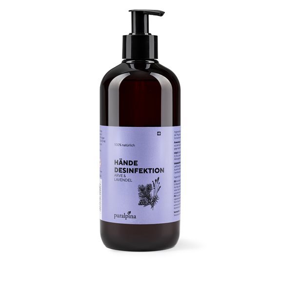 Désinfectant pour les mains puralpina Fl 500ml Désinfectant pour les mains puralpina Fl 500ml