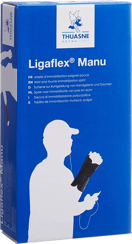 THUASNE Ligaflex Manu Bracelet de poignet Gr3 rech noir