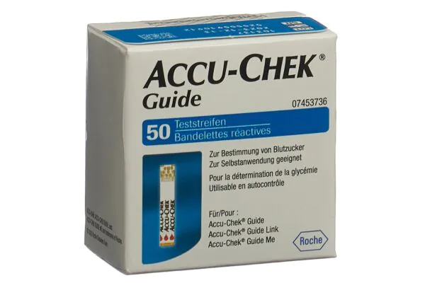 ACCU-CHEK (PI-APS) Guide Bandelettes de test 50 pièces