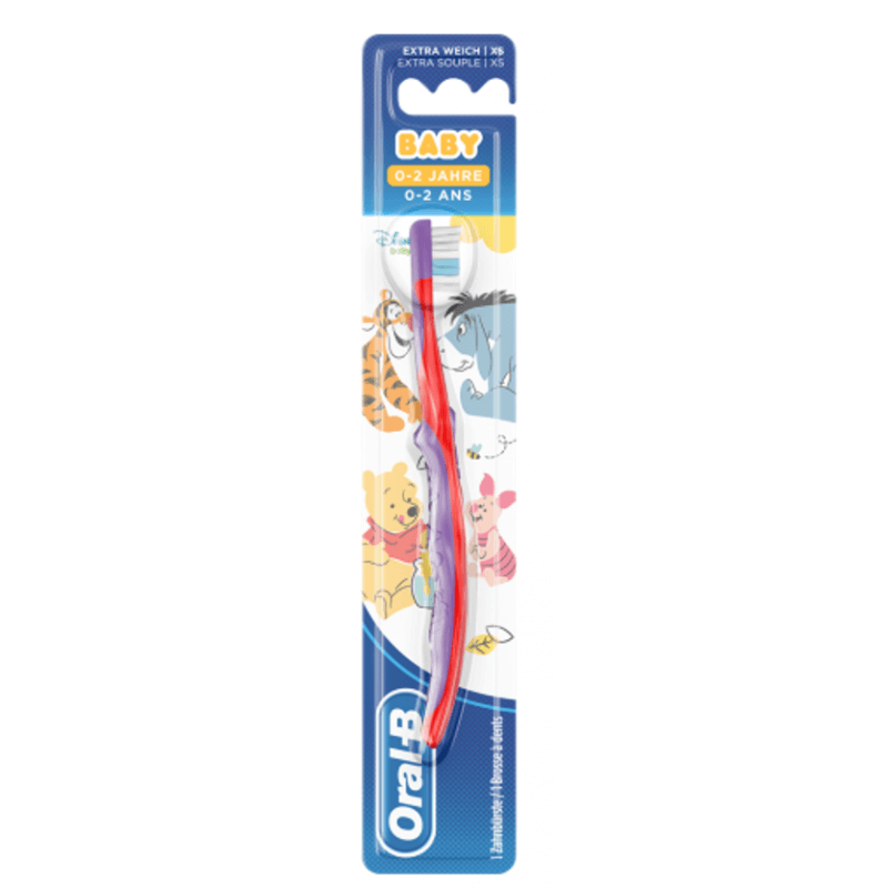 Brosse à dents manuelle Oral-B Bébé 0-2 ans Brosse à dents manuelle Oral-B Bébé 0-2 ans