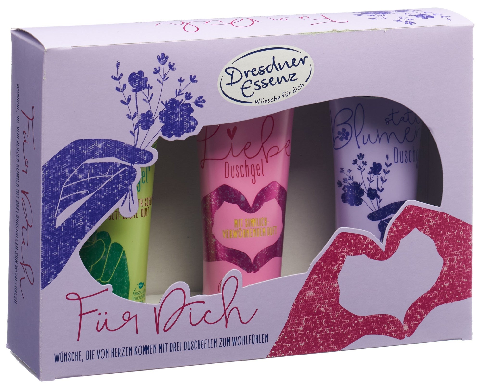 Coffret cadeau Dresdner Souhaits pour toi 3 x 75ml
