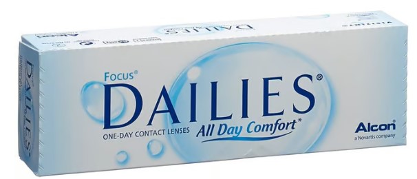 FOCUS DAILIES All Day Comfort jour -1.25dpt 30 pièces FOCUS DAILIES All Day Comfort jour -1.25dpt 30 pièces