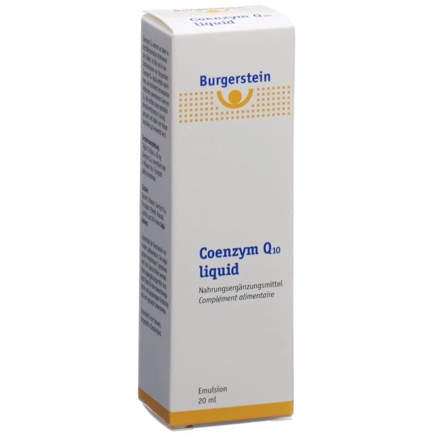 BURGERSTEIN Coenzyme Q10 liquide 20ml BURGERSTEIN Coenzyme Q10 liquide 20ml