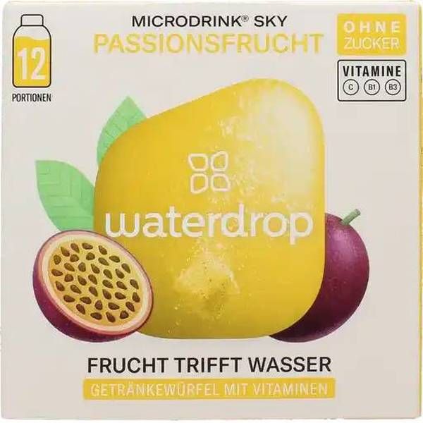 WATERDROP Microdrink SKY Fruit de la Passion 12 pièces WATERDROP Microdrink SKY Fruit de la Passion 12 pièces