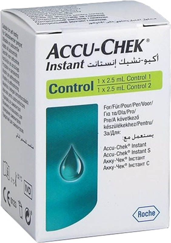 ACCU-CHEK INSTANT Control 2 x 2.5ml