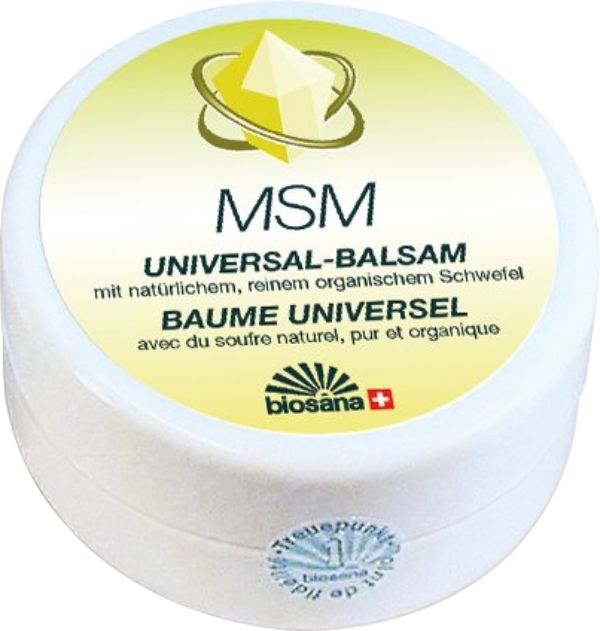 Baume universel au MSM BIOSANA 100ml Baume universel au MSM BIOSANA 100ml