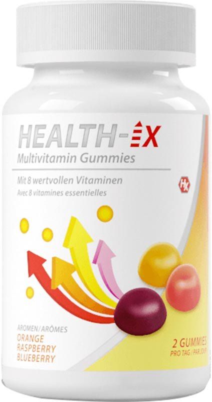 Gommes multivitaminées HEALTH-IX Ds 60 pièces Gommes multivitaminées HEALTH-IX Ds 60 pièces