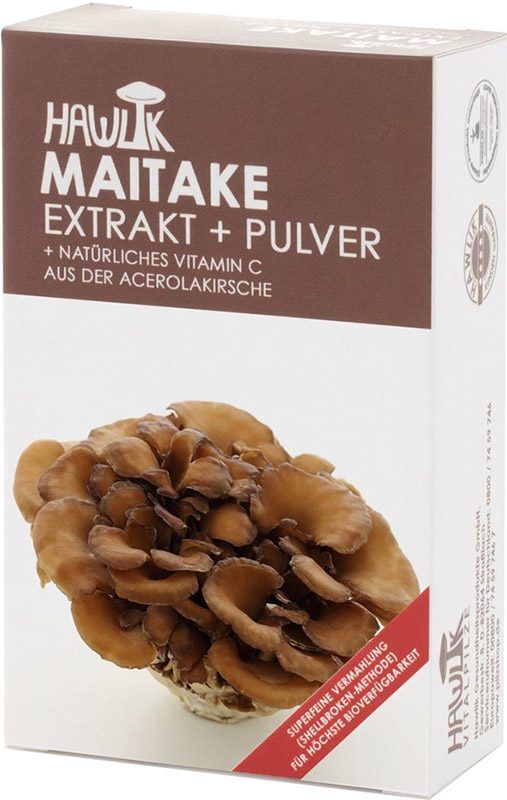 HAWLIK Extrait de maitake + poudre gélules 60 pièces