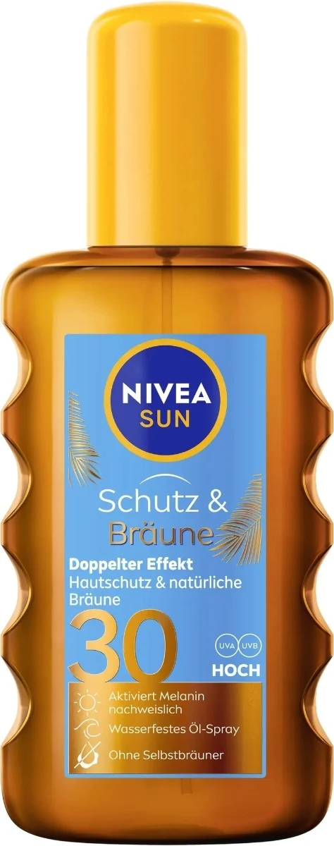 Lotion Nivea SUN Protect & Bronze SPF 30, 200 ml