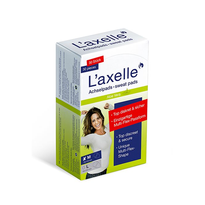 L'AXELLE Tampons pour aisselles M 30 pièces