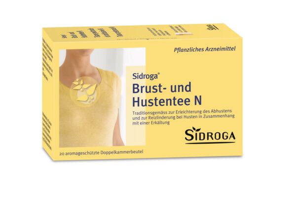 Sidroga Tisane pour la poitrine et la toux N 20 Btl 2g Sidroga Tisane pour la poitrine et la toux N 20 Btl 2g
