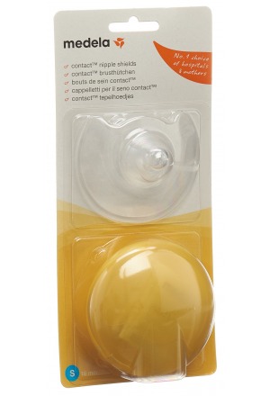 Medela Contact Protège-mamelons S 16mm avec boîte 1 paire Medela Contact Protège-mamelons S 16mm avec boîte 1 paire