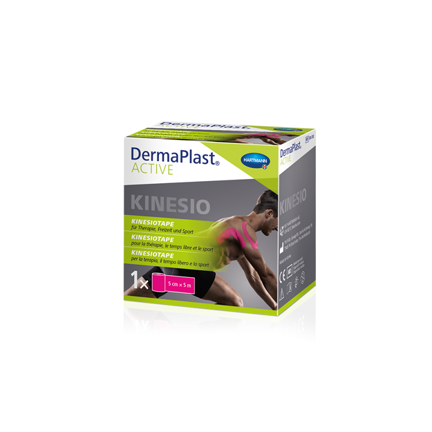 DermaPlast® Active Kinesiotape 5cmx5m rose DermaPlast® Active Kinesiotape 5cmx5m rose