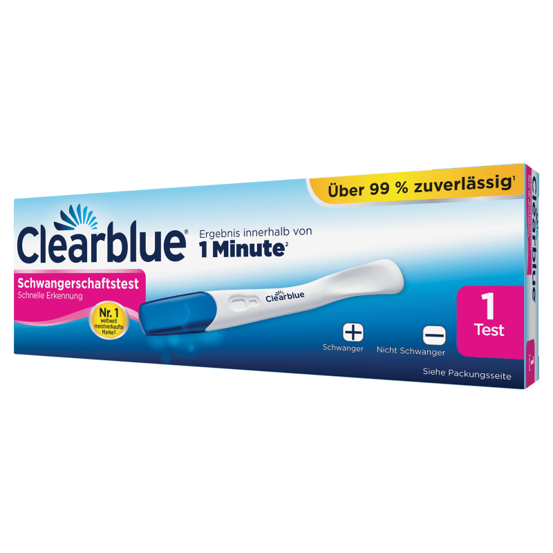 Test de grossesse Clearblue Détection rapide Test de grossesse Clearblue Détection rapide