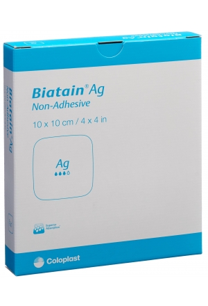 Biatain Ag Non-Adhésif 10x10cm 5 pièces