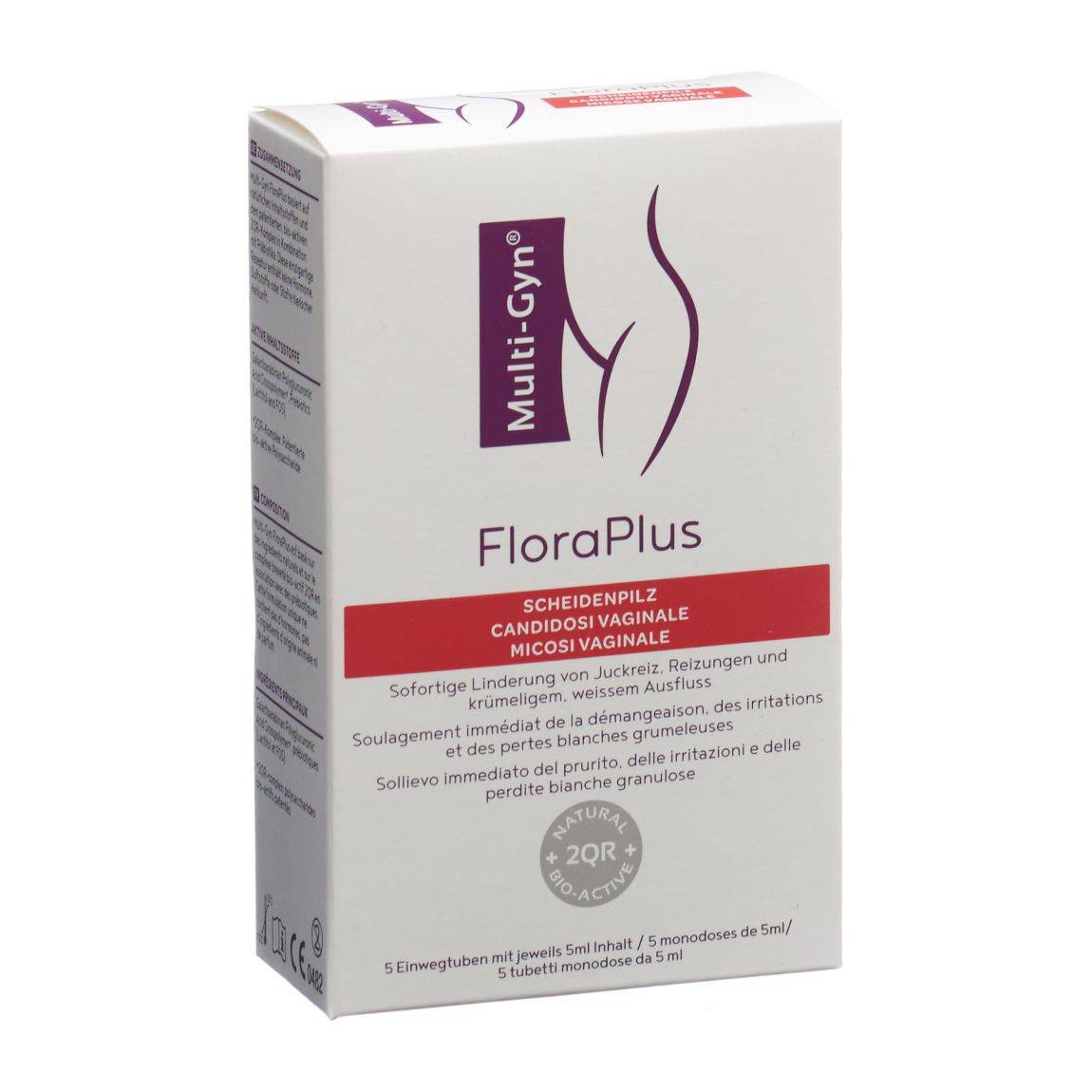 Multi-Gyn® FloraPlus Gel Mycose vaginale 5x 5ml Multi-Gyn® FloraPlus Gel Mycose vaginale 5x 5ml