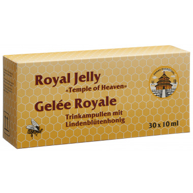 Gelée royale à boire Temple of Heaven 30 x 10ml Gelée royale à boire Temple of Heaven 30 x 10ml
