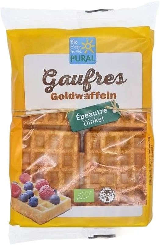 Gaufrette dorée à l'épeautre Pural 165 g