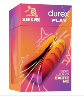 DUREX Play Vibe & Slide Masturbateur sensuel DUREX Play Vibe & Slide Masturbateur sensuel