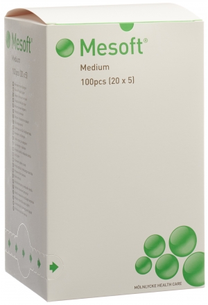 Tampons ronds Mesoft NW 35mm stériles 20 x 5 pièces
