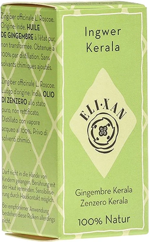 Huile Elixan Gingembre Kerala 10ml