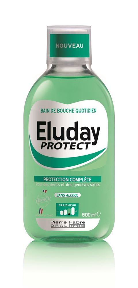 Bain de bouche Eluday Protect Fl 500ml Bain de bouche Eluday Protect Fl 500ml