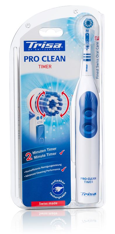 Brosse à dents électrique Trisa Pro Clean Timer Brosse à dents électrique Trisa Pro Clean Timer