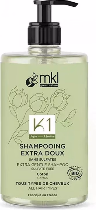 Shampoing MKL Green Nature extra doux bio, flacon de 750 ml