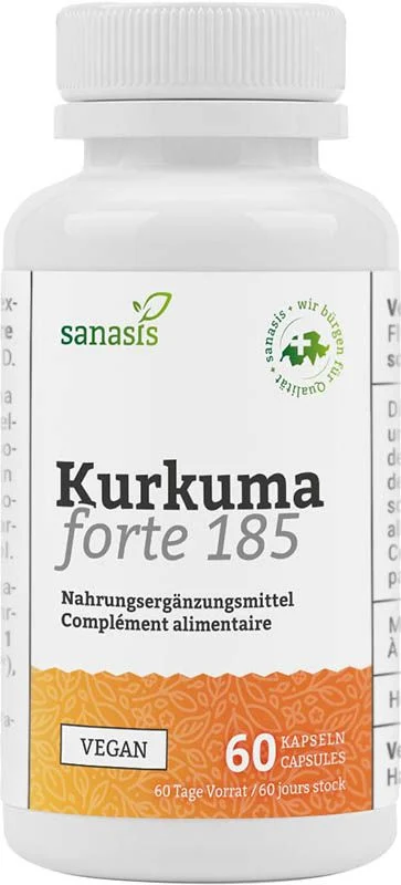 sanasis curcuma fort gélules Ds 60 pièces sanasis curcuma fort gélules Ds 60 pièces