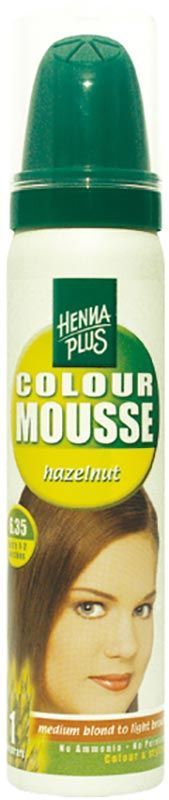 HENNA PLUS Colour Mousse Hazelnut 6.35 75ml