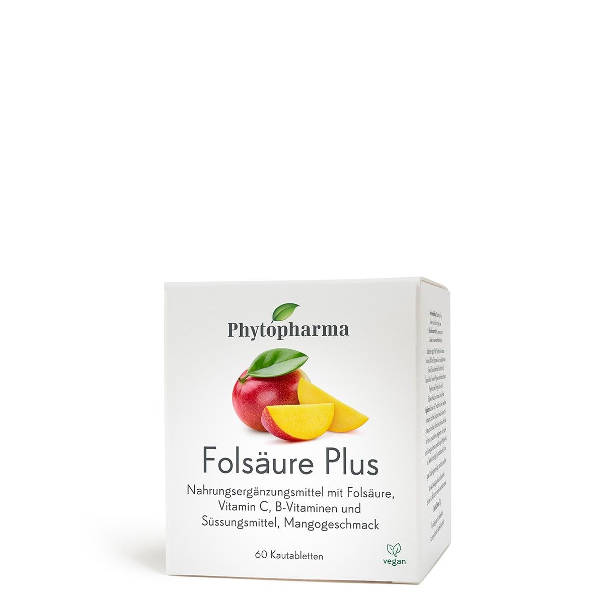 Phytopharma acide folique Plus comprimés à mâcher 60 pièces Phytopharma acide folique Plus comprimés à mâcher 60 pièces