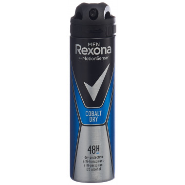 Rexona Déodorant Homme Aérosol Cobalt Dry 150ml