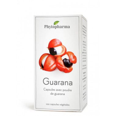 PHYTOPHARMA Gélules de guarana 100 pièces