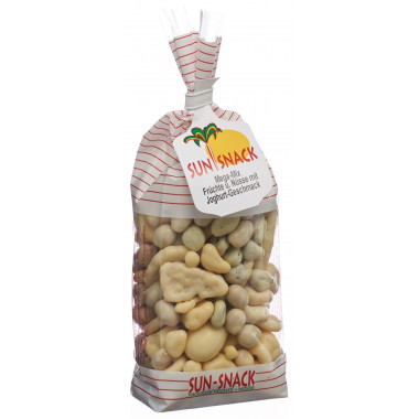 Sun Snack Mega Mix fruits+noix avec yaourt Btl 300g