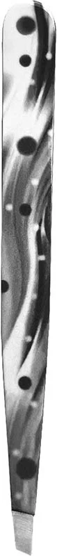 Hausmann Pincette oblique vagues gris