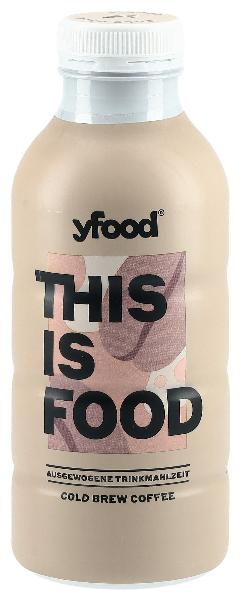 YFOOD Repas à boire Cold Brew Coffee 500ml