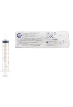 PIC SOLUTION Seringue jetable 50/60ml cathet 50 pièces