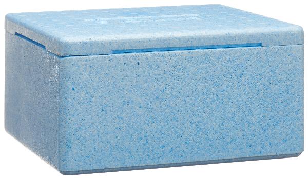 BOÎTES D'ISOLATION 280x230x140mm moyennes bleu clair