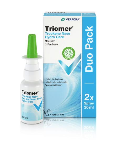 Triomer Hydro Care Nez sec Duo 2 x 30ml Triomer Hydro Care Nez sec Duo 2 x 30ml