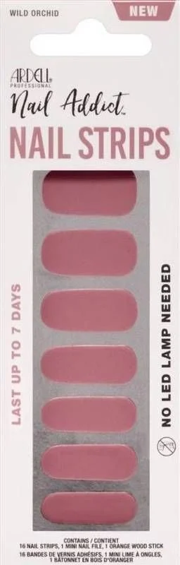 ARDELL Nail Addict Strips Orchidée sauvage 16 pièces