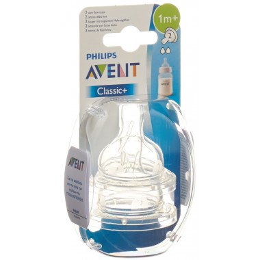 Philips Avent Tétines 2 trous 2 pièces
