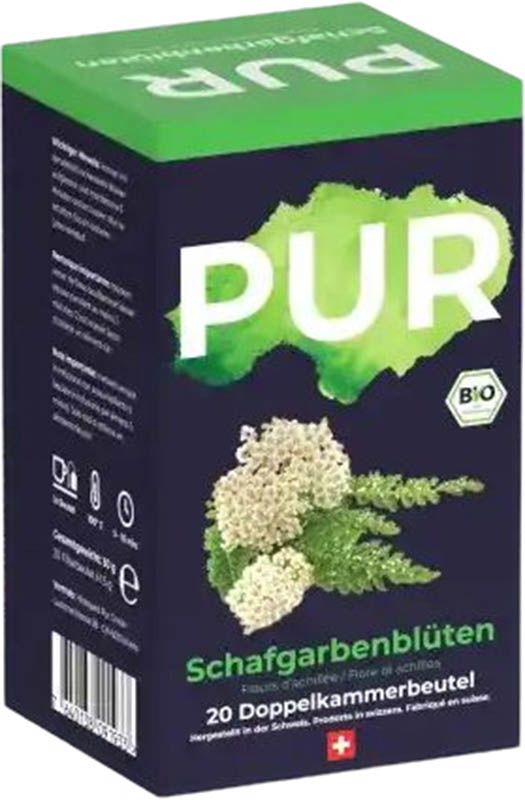 PUR Infusion de fleurs d'achillée Btl 20 pièces PUR Infusion de fleurs d'achillée Btl 20 pièces