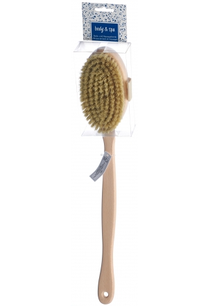 Brosse de bain et de massage Herba mélange de soies certifié FSC