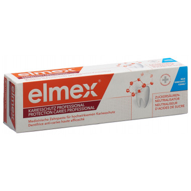 elmex PROTECTION CARIES PROFESSIONNELLE dentifrice Tb 75ml