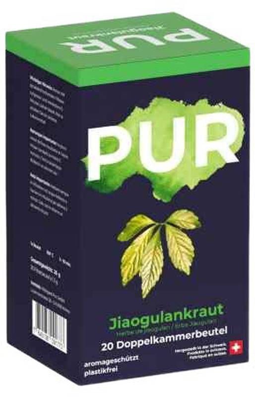 PUR Thé de Jiaogulan Btl 20 pièces PUR Thé de Jiaogulan Btl 20 pièces