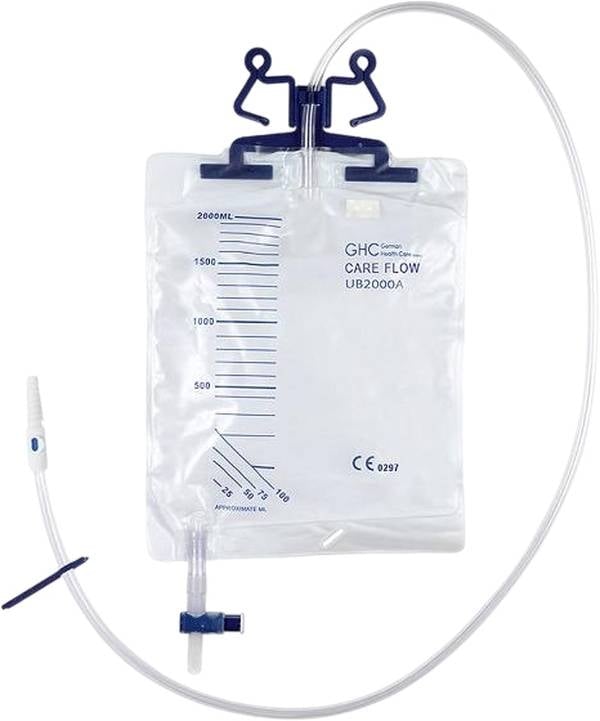 GHC poche urinaire CAREFLOW 0.75l 10cm st Abl RLV Vli