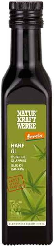 NATURKRAFTWERKE Huile de chanvre vierge Demeter 250ml NATURKRAFTWERKE Huile de chanvre vierge Demeter 250ml