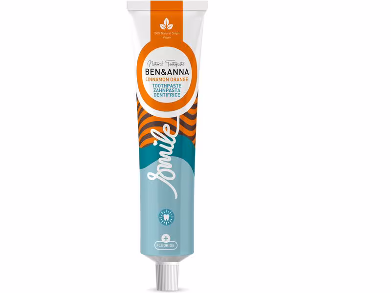 Ben & Anna Cinnamon Orange Toothpaste Fluorure 75ml