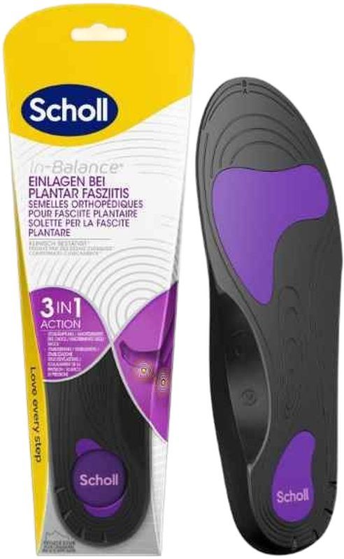 Scholl In-Balance Semelle intérieure L Plant Faszi 1 paire Scholl In-Balance Semelle intérieure L Plant Faszi 1 paire